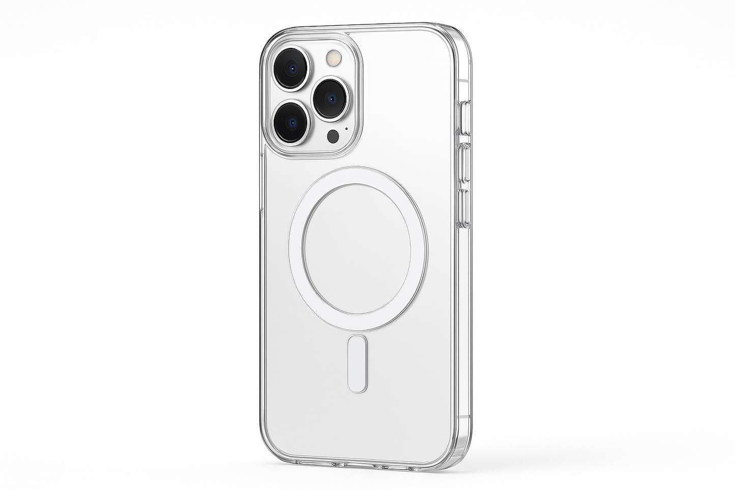 create a mag safe case clear for iphone