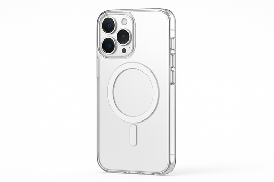 create a mag safe case clear for iphone